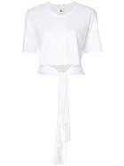 Lost & Found Rooms Knotted T-shirt - White