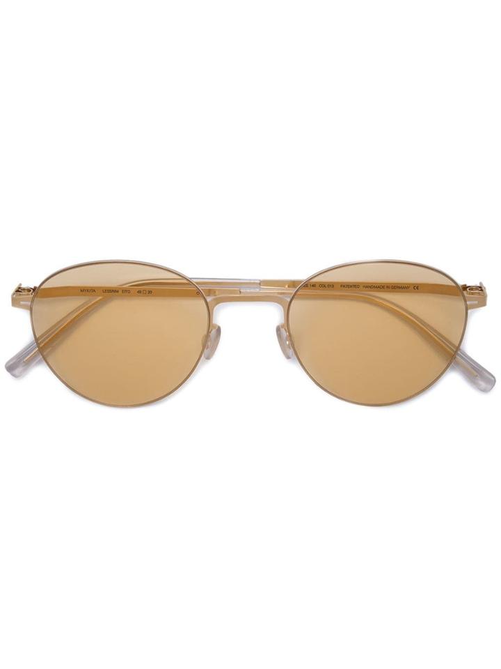 Mykita Round Frame Sunglasses - Yellow