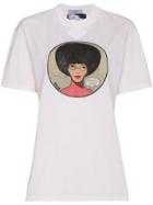 Prada Afro Right On T Shirt - Pink & Purple