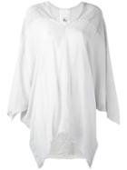 Lost & Found Rooms - V-neck Oversized Dress - Women - Cotton - S, Nude/neutrals, Cotton
