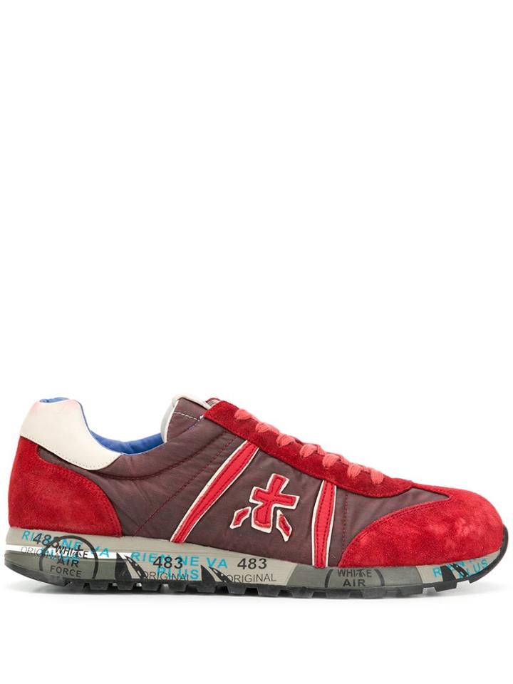 Premiata Lucy Low-top Sneakers - Red