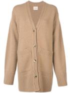 Khaite Oversized Cardigan - Brown