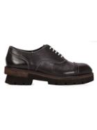 Mihara Yasuhiro Stacked Effect Oxfords