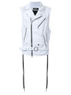 Amiri Sleeveless Biker Jacket