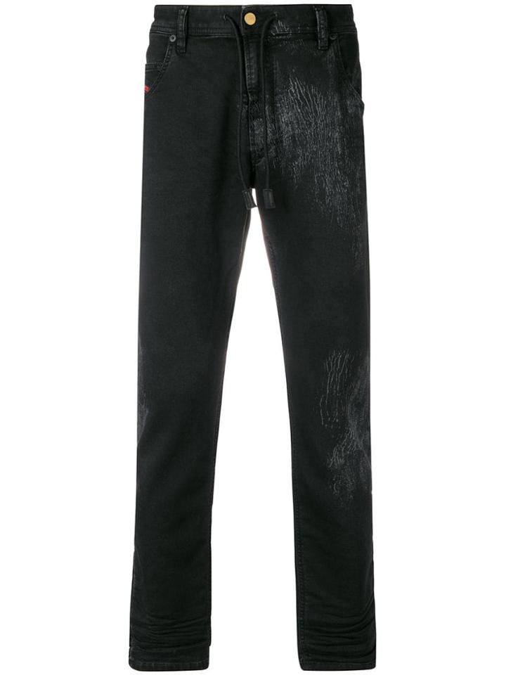 Diesel Carrot Krooley Joggjeans - Black