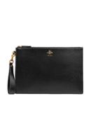 Gucci Animalier Leather Pouch - Black