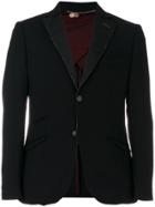 Maurizio Miri Raw Edge Blazer - Black