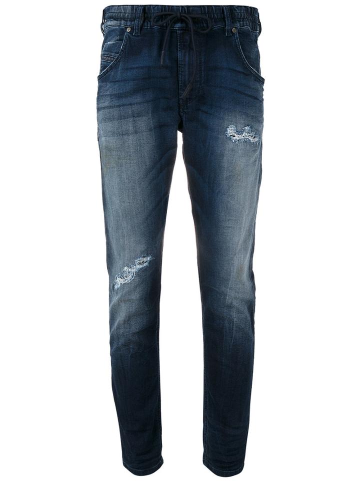 Diesel - Skinny Jeans - Women - Cotton/polyester/spandex/elastane - 25, Women's, Blue, Cotton/polyester/spandex/elastane
