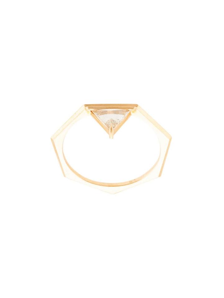 Eva Fehren 18kt Rose Gold The Queen Diamond Ring