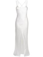 Kiki De Montparnasse Cage Evening Dress - White