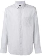 Rag & Bone Patch Pocket Shirt, Men's, Size: Small, Grey, Cotton