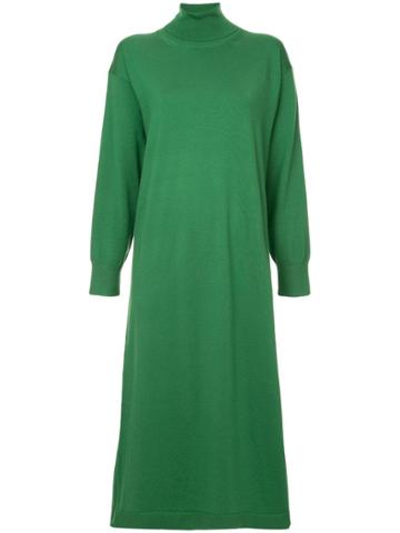 H Beauty & Youth Turtleneck Dress - Green