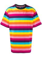 Pleasures Striped T-shirt - Blue