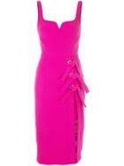 Rebecca Vallance Bustier Tie Dress - Pink