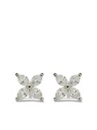 Tiffany & Co Tiffany Victoria Diamond Small Stud Earrings - Metallic