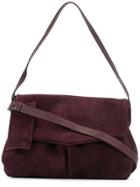 Marsèll Curved Flap Shoulder Bag - Pink & Purple