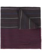 Ps By Paul Smith Striped Scarf - Red
