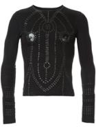 Walter Van Beirendonck Vintage Rubber Nipple Top - Black