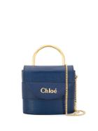 Chloé Small Aby Lock Bag - Blue