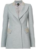Thomas Wylde Embellished Blazer - Grey