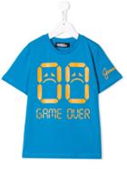 Jeremy Scott Junior Teen Game Over T-shirt - Blue