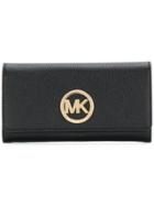 Michael Michael Kors Fulton Carryall Wallet - Black