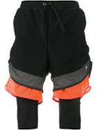 Adidas Adidas X Kolor 'fim Yarn' Shorts, Men's, Size: Large, Black, Polyester