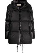 Michael Michael Kors Zipped Padded Coat - Black