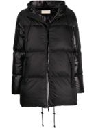 Michael Michael Kors Zipped Padded Coat - Black