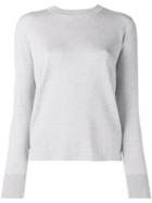 Adam Lippes Lightweight Knit Sweater, Women's, Size: Xs, Grey, Merino