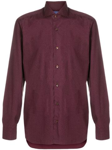 Barba Dot Print Shirt - Pink