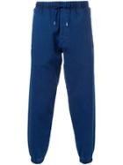 Mcq Alexander Mcqueen Denim Effect Track Pants, Men's, Size: 46, Blue, Cotton/polyester/spandex/elastane