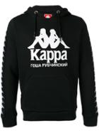 Gosha Rubchinskiy - Gosha Rubchinskiy X Kappa Hoodie - Men - Cotton/polyester - S, Black, Cotton/polyester