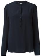 Stella Mccartney 'eva' Crepe Shirt, Women's, Size: 42, Blue, Silk