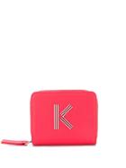 Kenzo K Plaque Wallet - Red