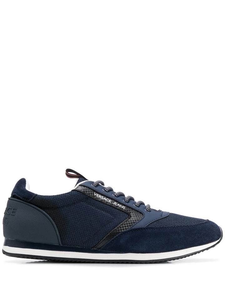 Versace Jeans Logo Sneakers - Blue