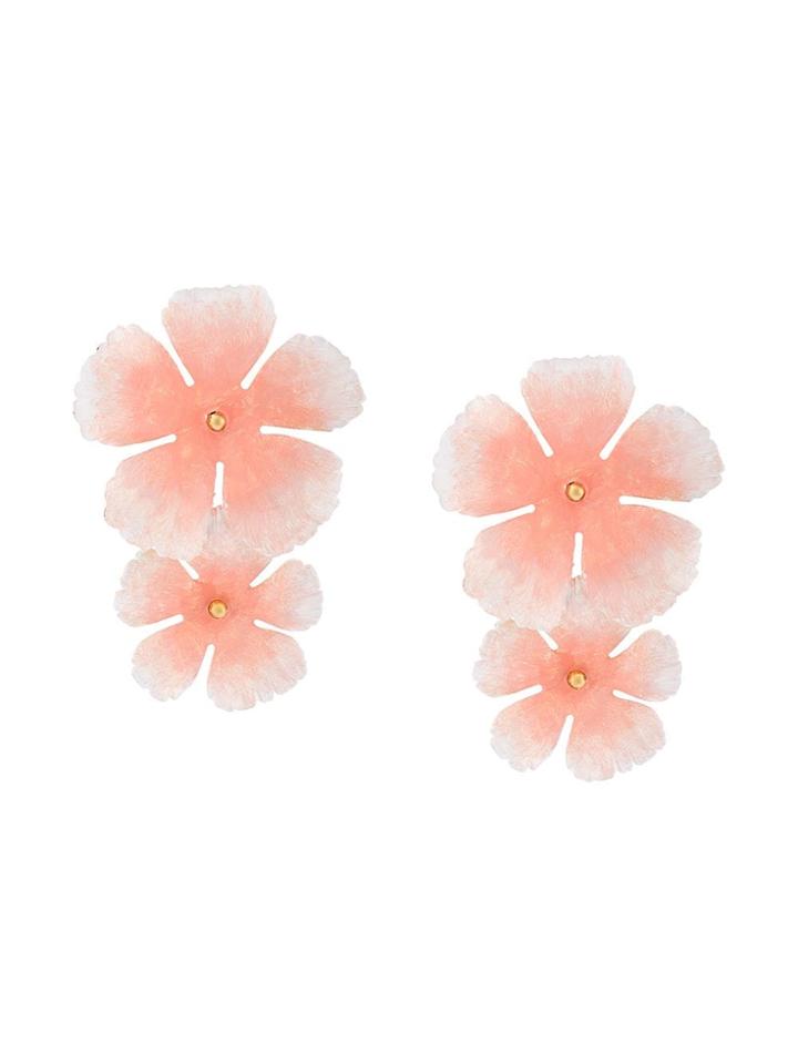 Jennifer Behr Faye Earrings - Pink