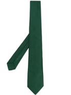 Borrelli Textured Classic Tie - Green