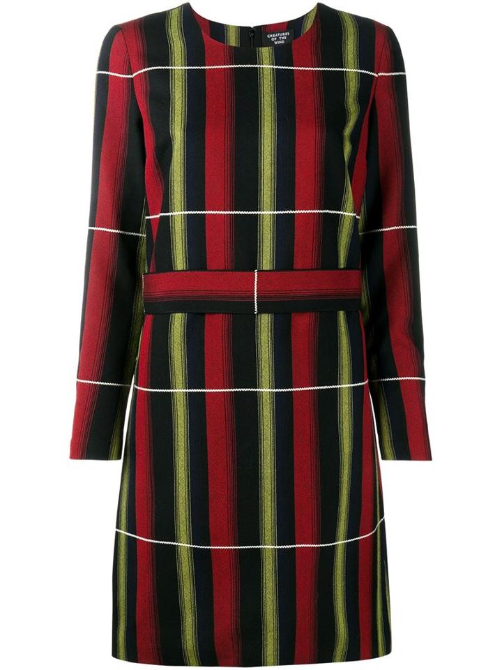 Creatures Of The Wind Striped Longsleeved Dress