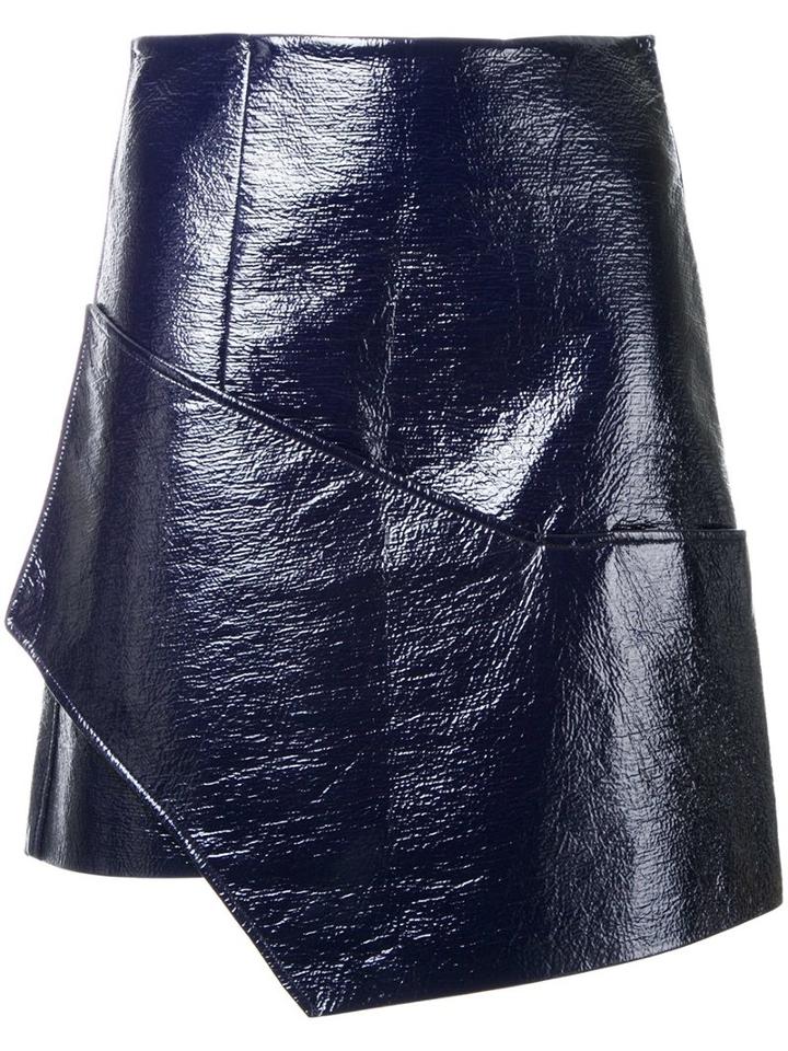 Christopher Esber Wrap Skirt, Women's, Size: 8, Pink/purple, Cotton/polyester/polyurethane