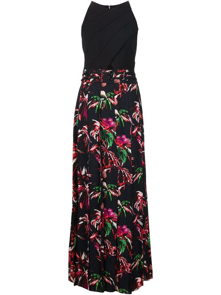 Proenza Schouler Cross Front Flared Gown