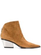 Le Silla Ankle Rodeo Boot - Brown