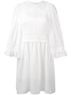 Mcq Alexander Mcqueen Tunic Dress, Women's, Size: 40, White, Cotton/polyester