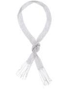 Christian Koban Woven Necklace - Metallic