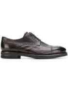 Henderson Baracco Rabbit Fur Lined Brogues - Brown