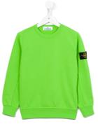 Stone Island Kids Crew Neck Sweatshirt, Boy's, Size: 12 Yrs, Green