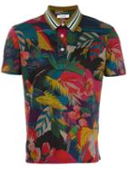 Valentino Valentino Garavani Tropical Print Polo Shirt, Men's, Size: Small, Cotton/viscose/polyester
