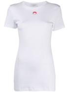 Marine Serre Long-line Logo T-shirt - Yellow