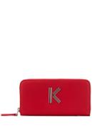Kenzo Zip Around Wallet - Red
