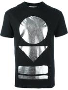 Mcq Alexander Mcqueen Metallic Print T-shirt